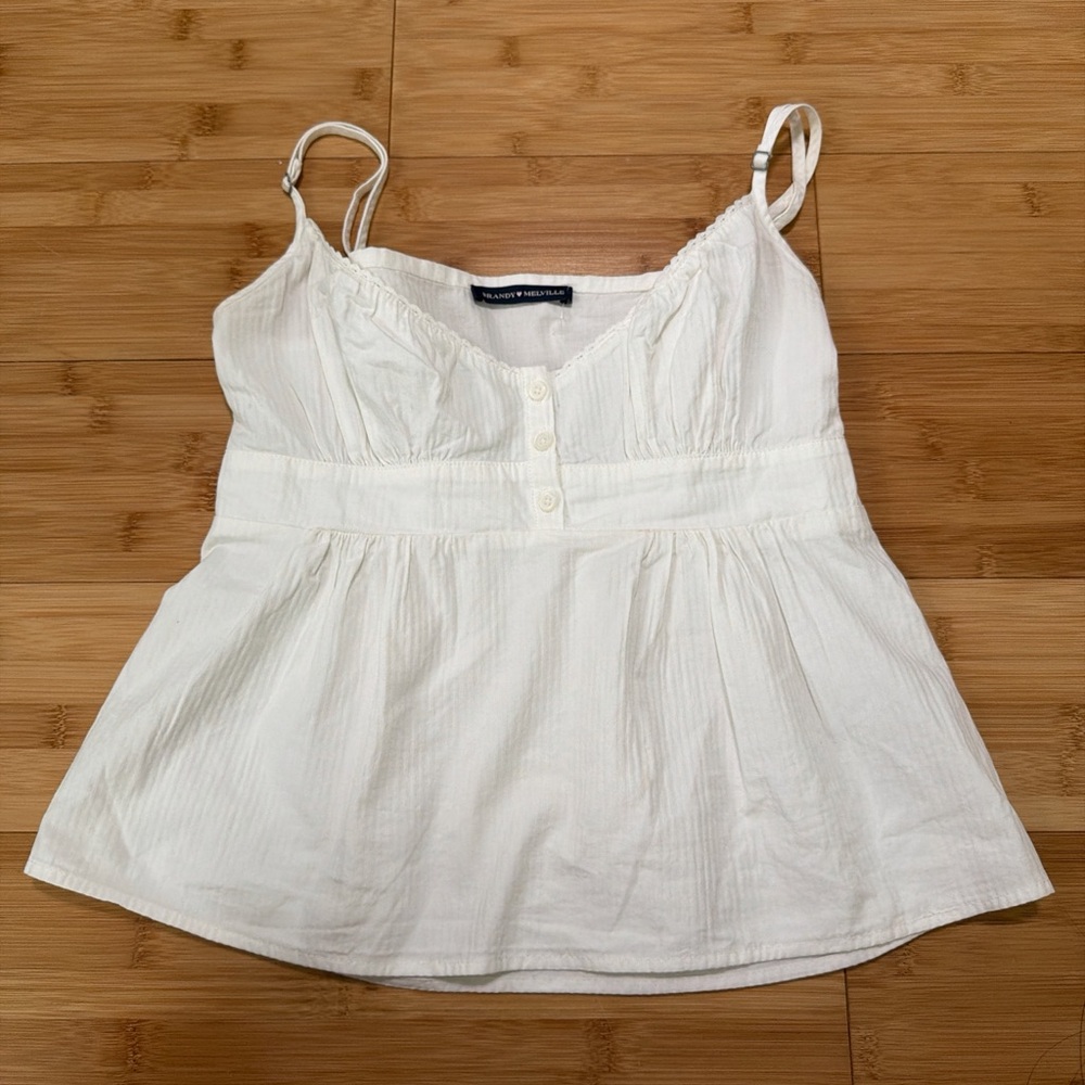 Brandy Melville Cream Camisole Top